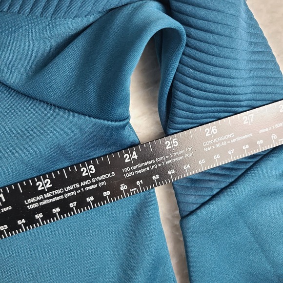 Callaway Sweater Mens Large‎ Teal Blue Weather Series Performance Tech Golf - Picture 6 of 13